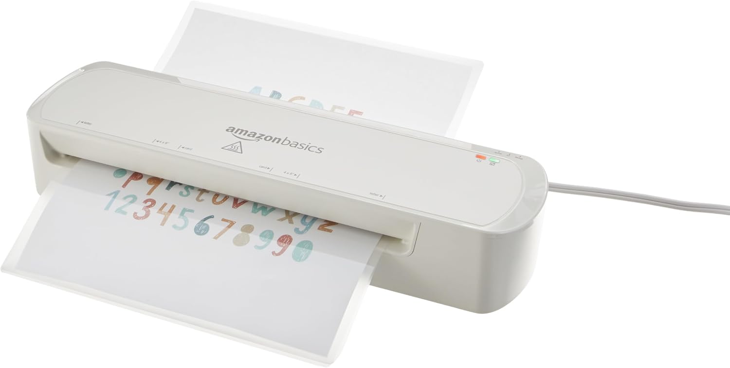 Amazon Basics 9-Inch Thermal Laminator