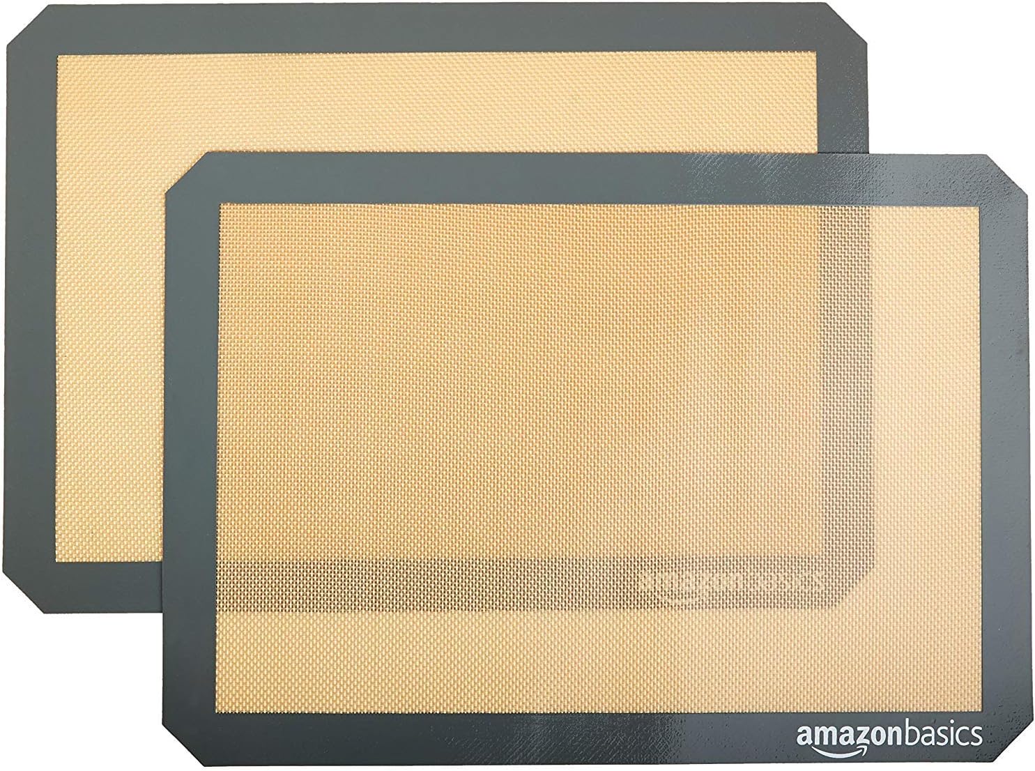 Amazon Basics Silicone Baking Mats, 2-Pack