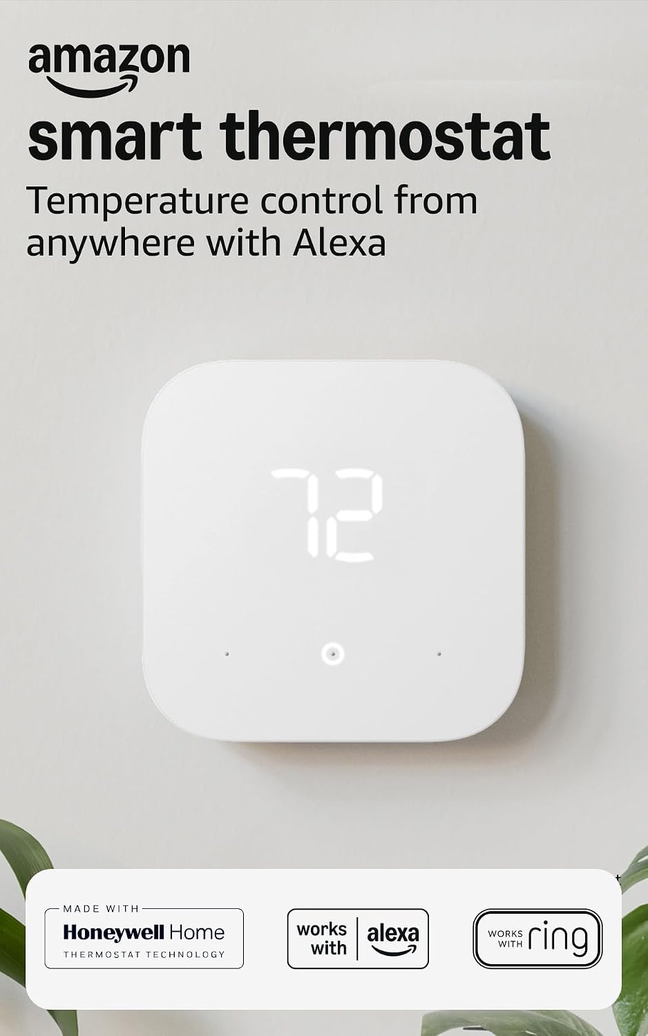 Amazon Smart Thermostat, 2-Pack