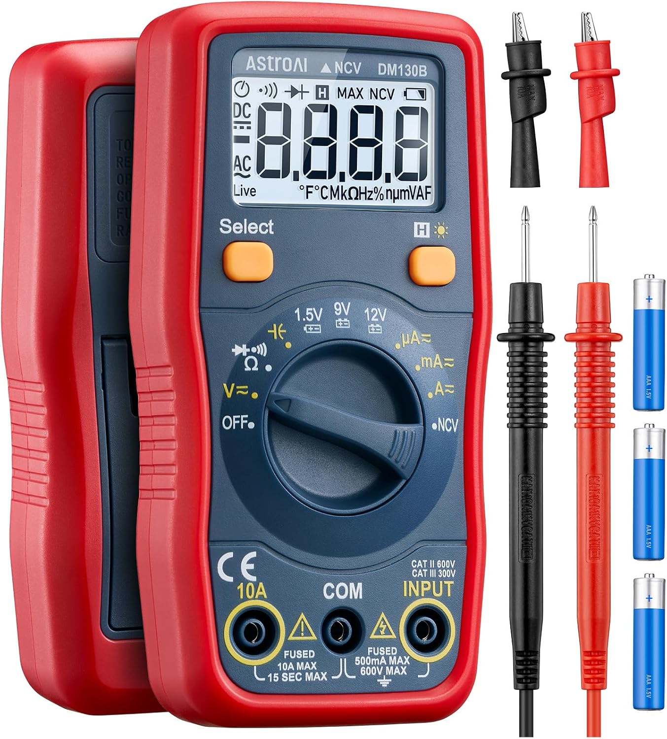 AstroAI DM130B Digital Multimeter