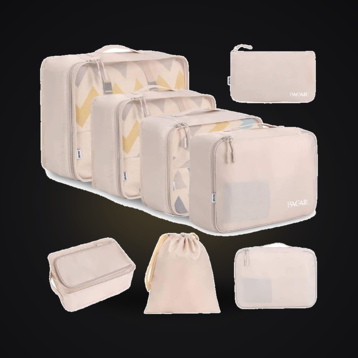 BAGAIL 8-Set Packing Cubes