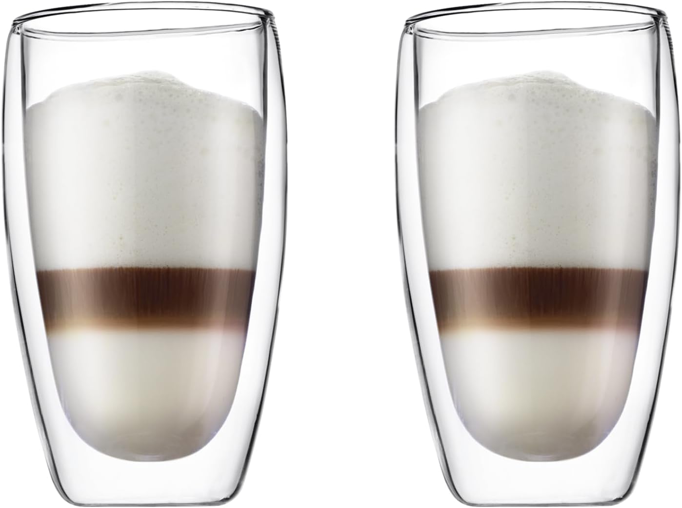 Bodum Pavina Double-Wall Glasses, 15 oz, Set of 2