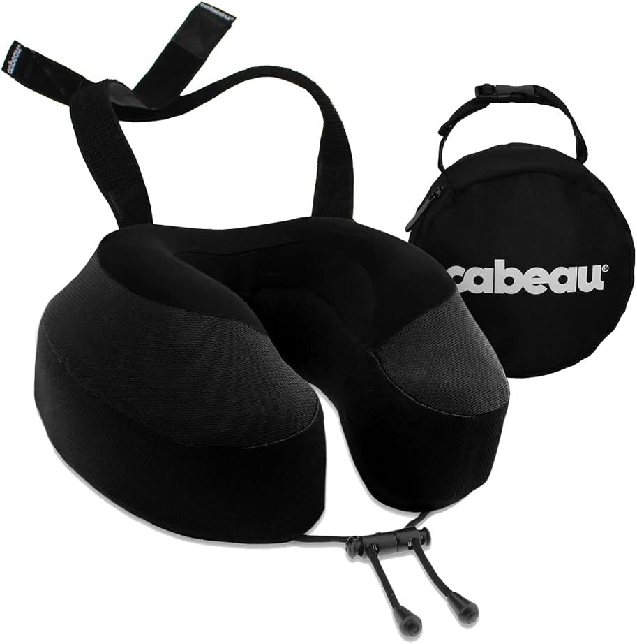 Cabeau Evolution S3 Travel Pillow, Jet Black