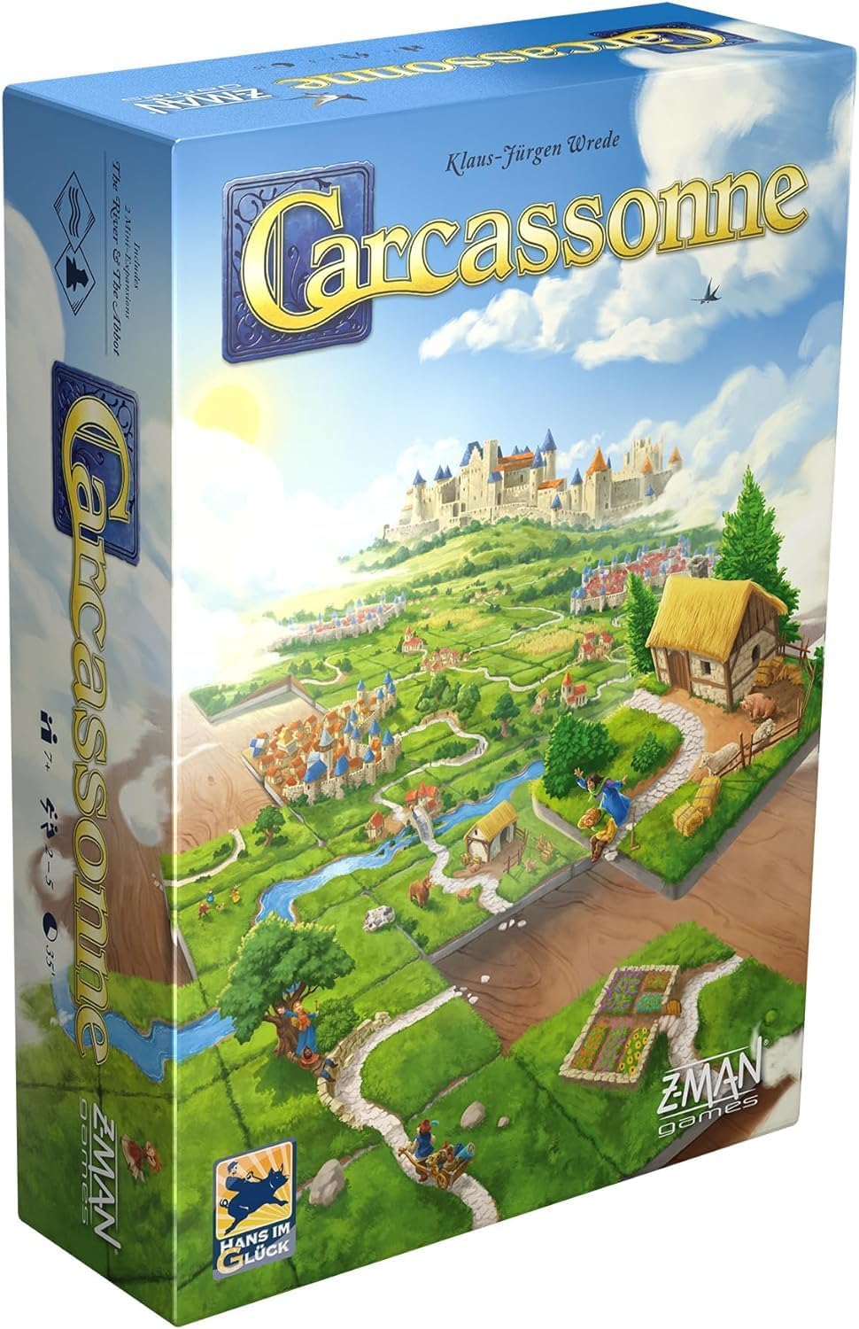 Carcassonne Tile-Placement Strategy Board Game