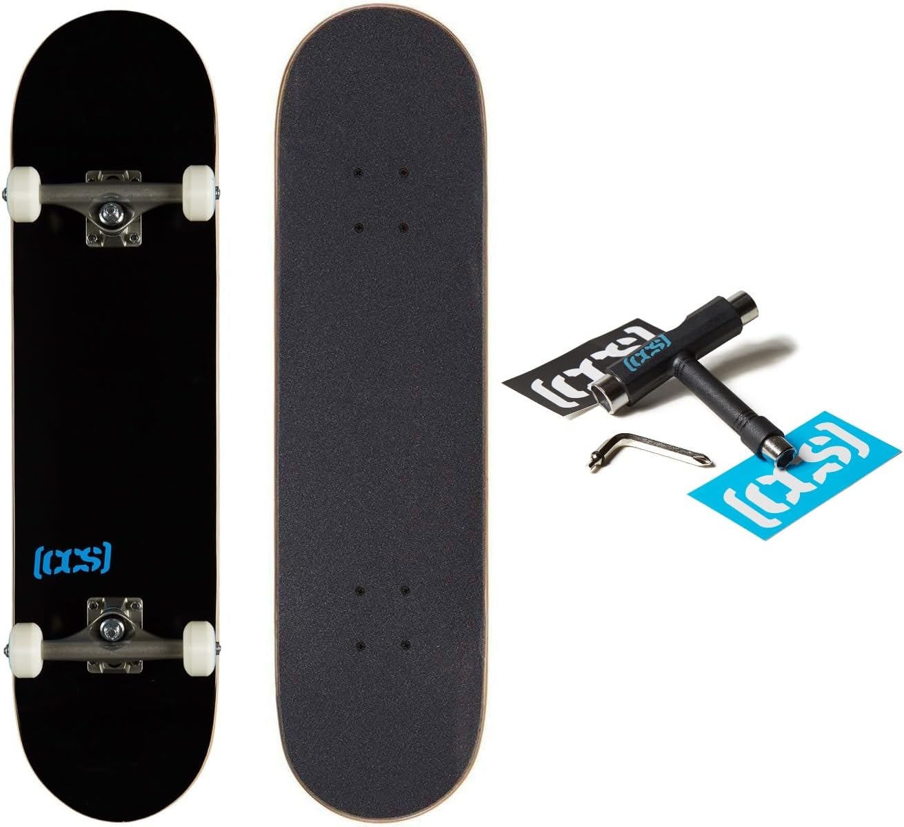 CCS Complete Skateboard, 8.0" Black