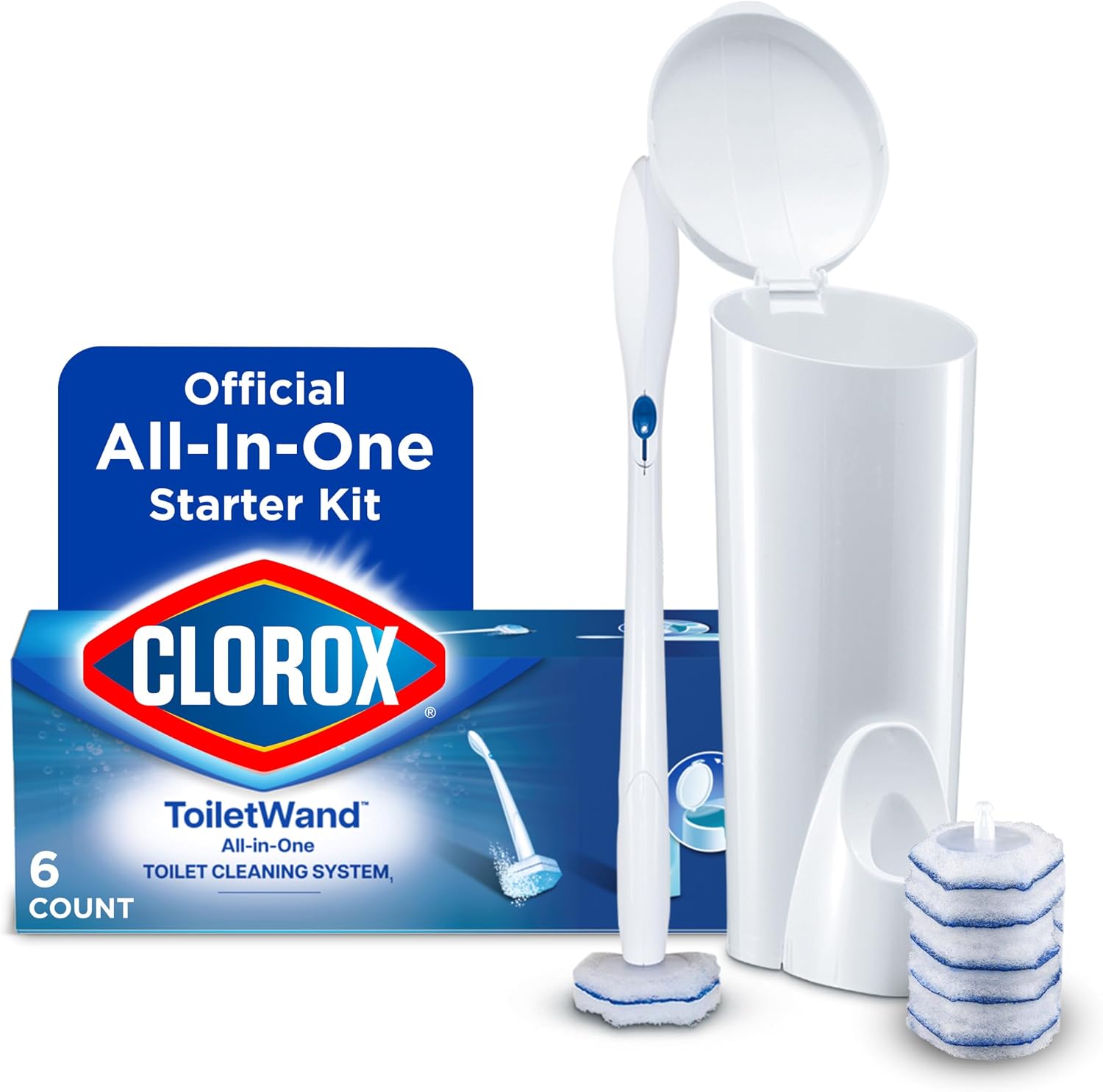 Clorox ToiletWand Toilet Cleaning Starter Kit