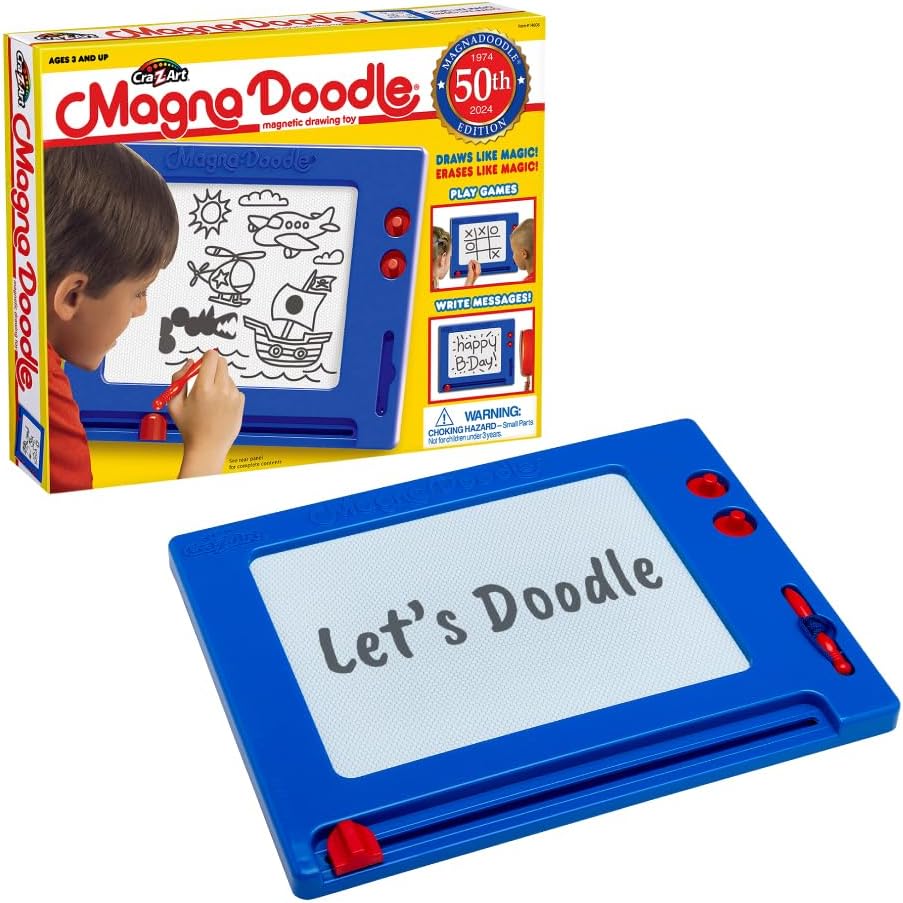 Cra-Z-Art Retro Magna Doodle Magnetic Drawing Board