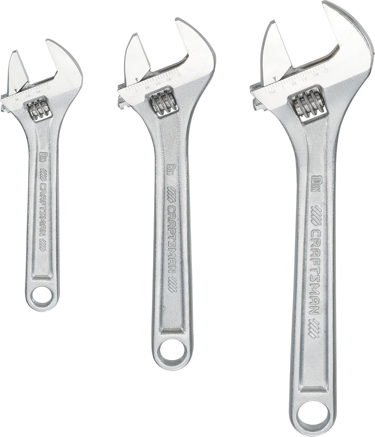 CRAFTSMAN 3-Piece Adjustable Wrench Set