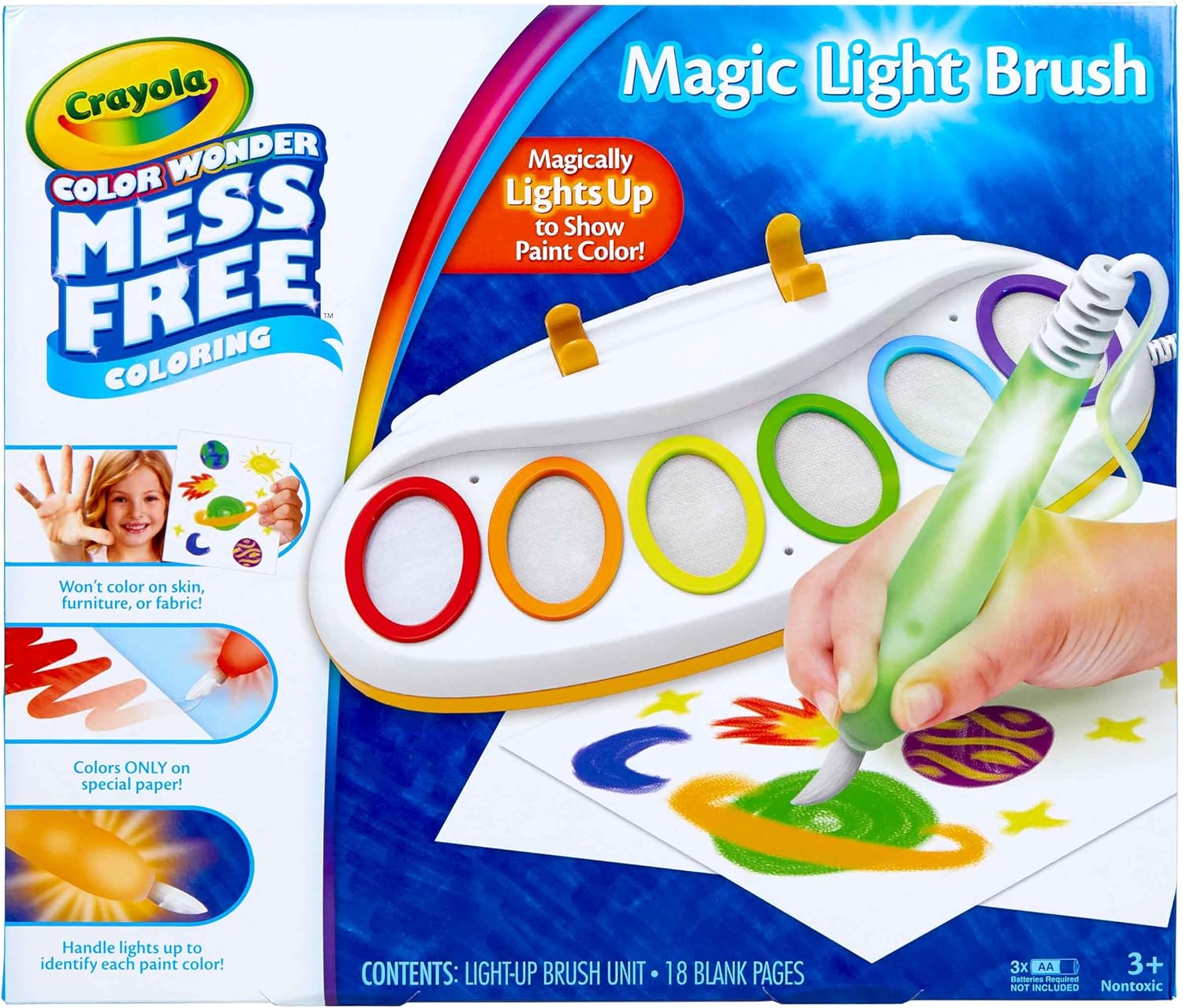 Crayola Color Wonder Magic Light Brush Set