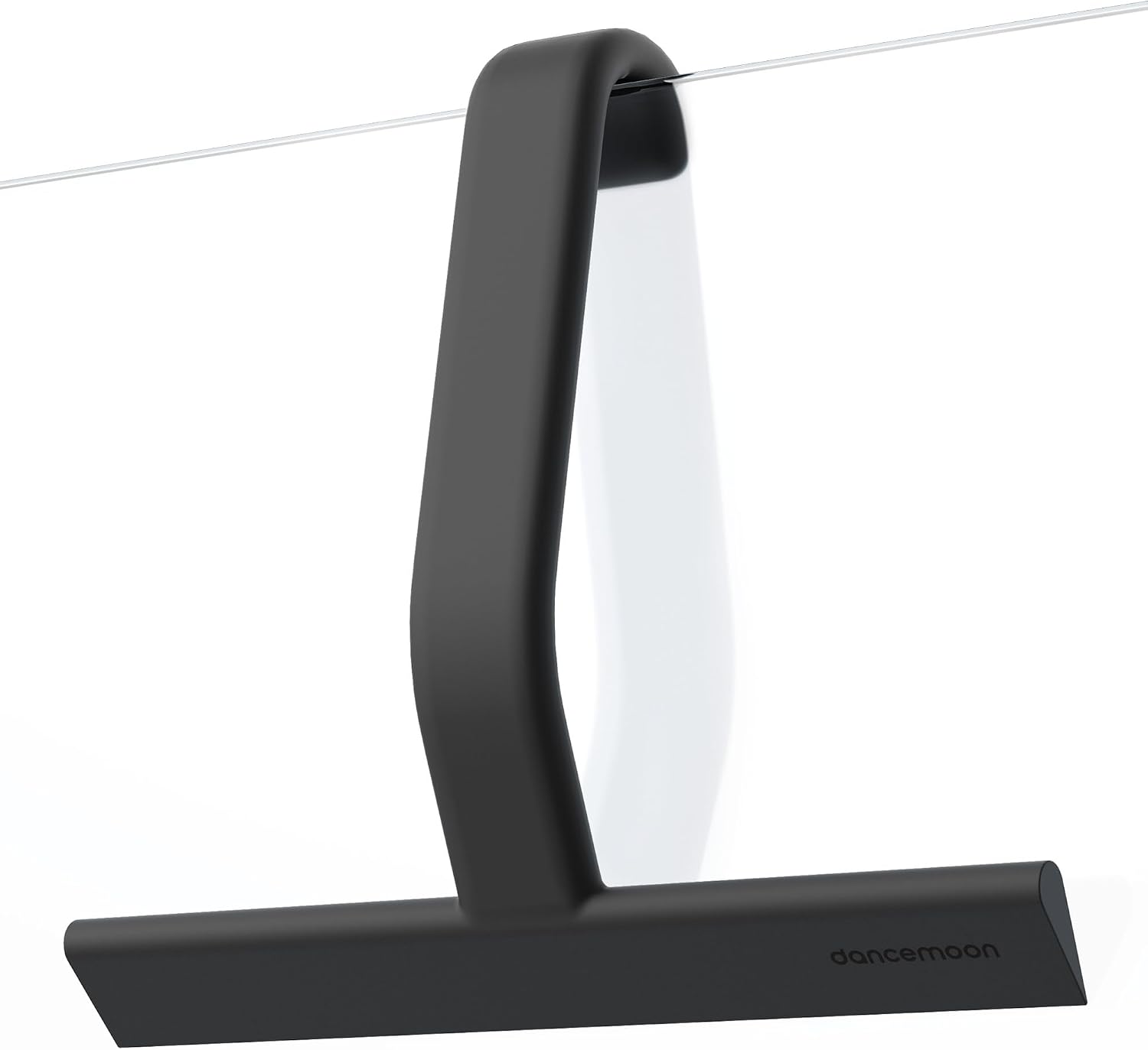 dancemoon JustHang Shower Squeegee with Built-in Hook, 10 Inch
