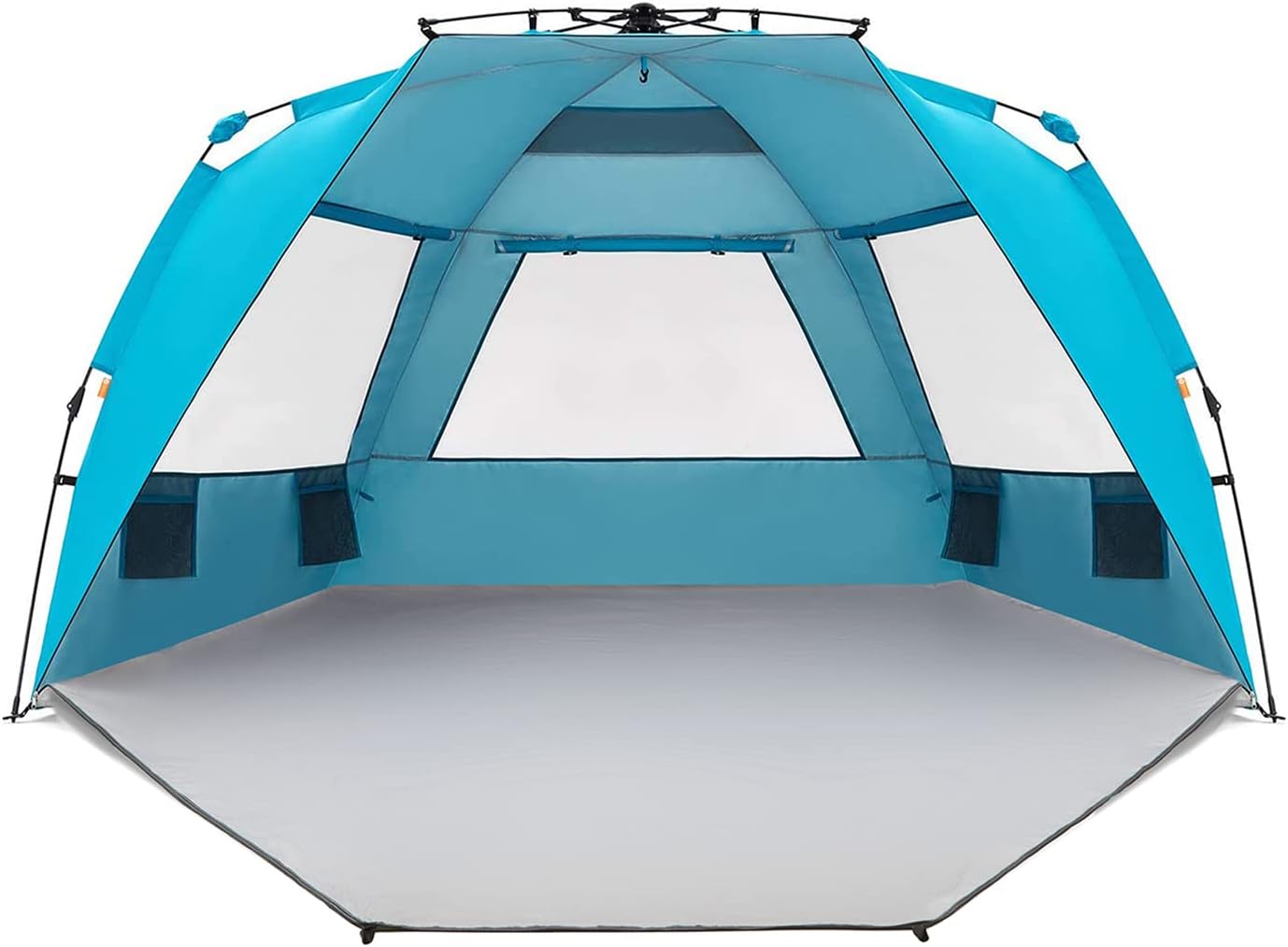 Easthills Outdoors Instant Shader Deluxe XL Beach Tent, Pacific Blue