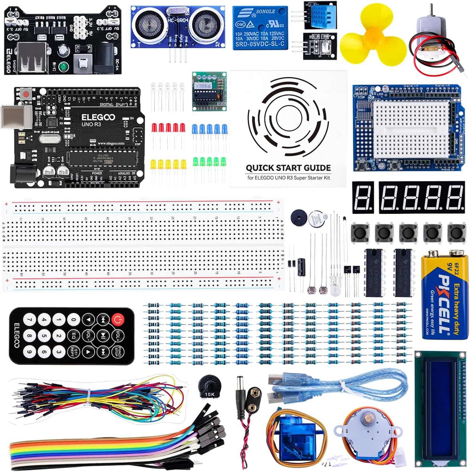 ELEGOO UNO R3 Project Super Starter Kit