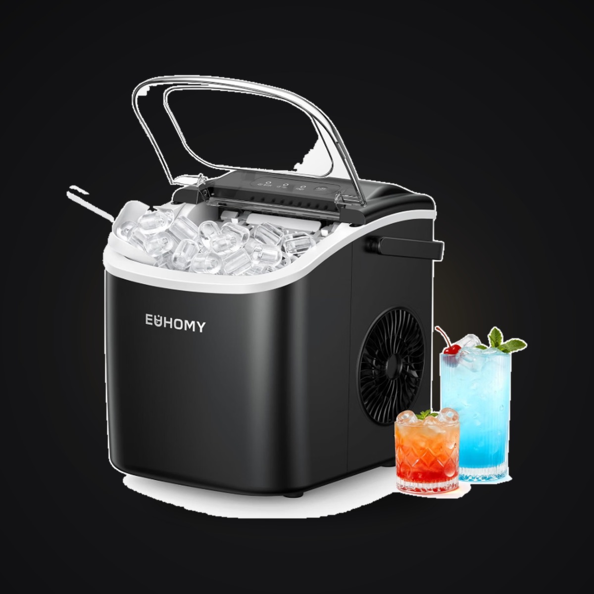 EUHOMY Countertop Ice Maker