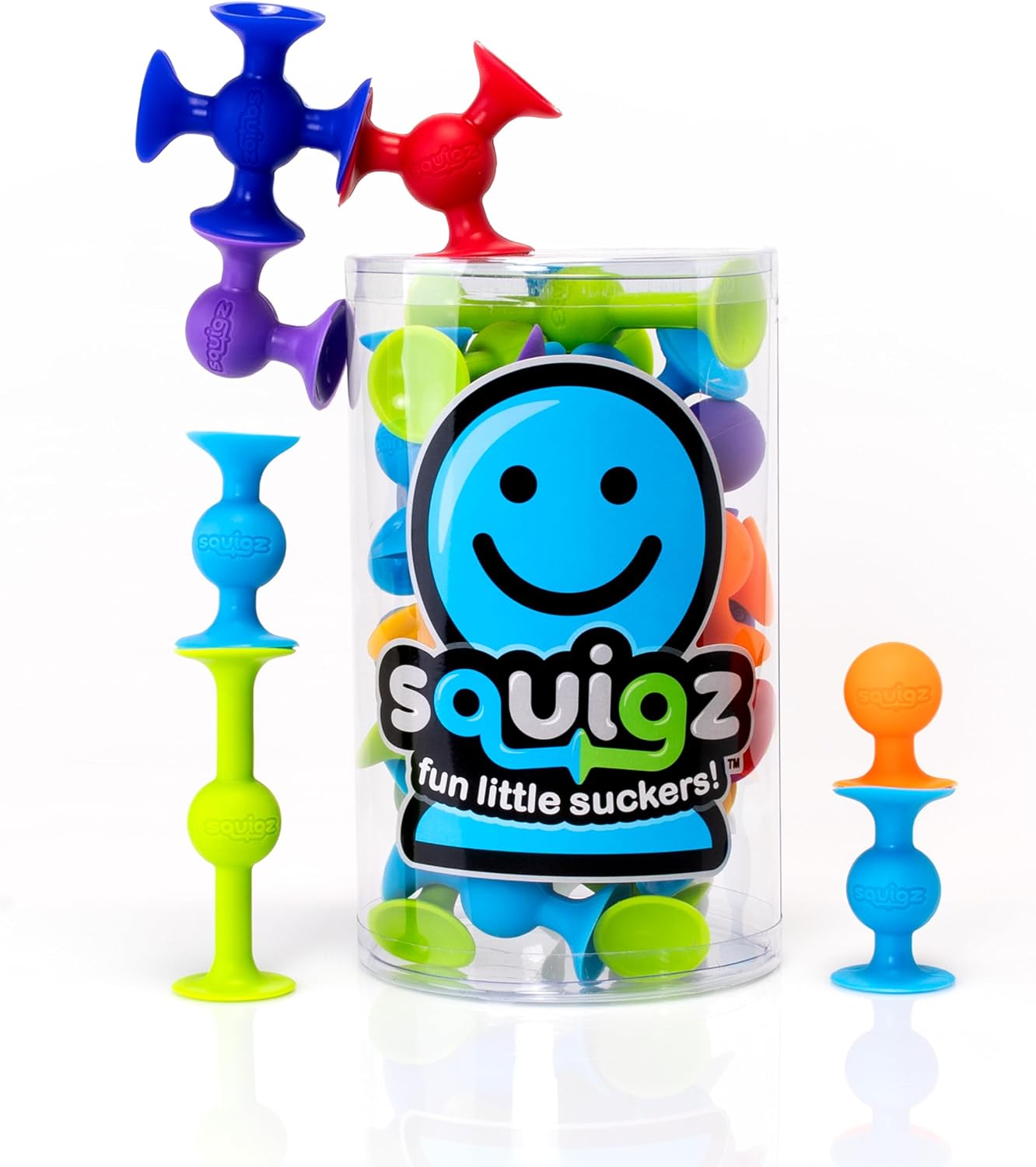 Fat Brain Toys Squigz Starter Set, 24 Pieces