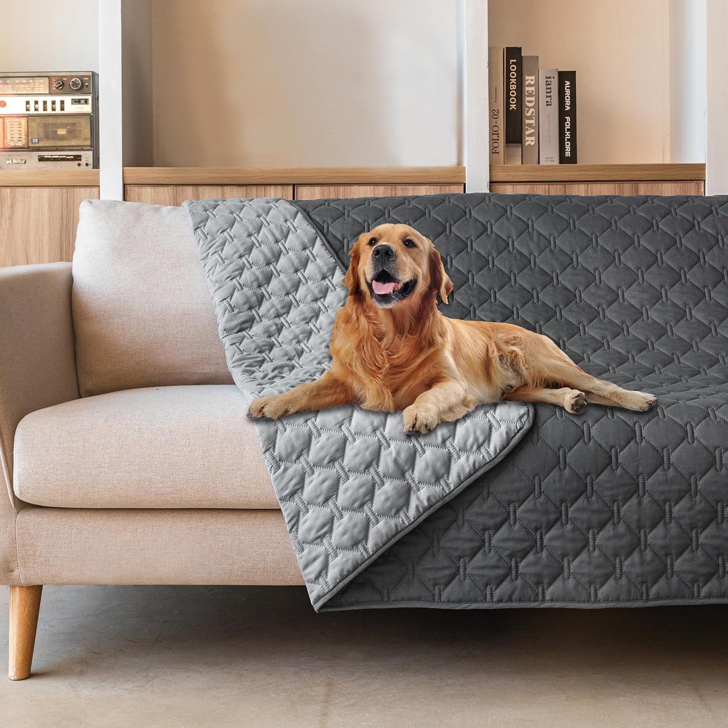 gogobunny Waterproof Pet Blanket, Reversible