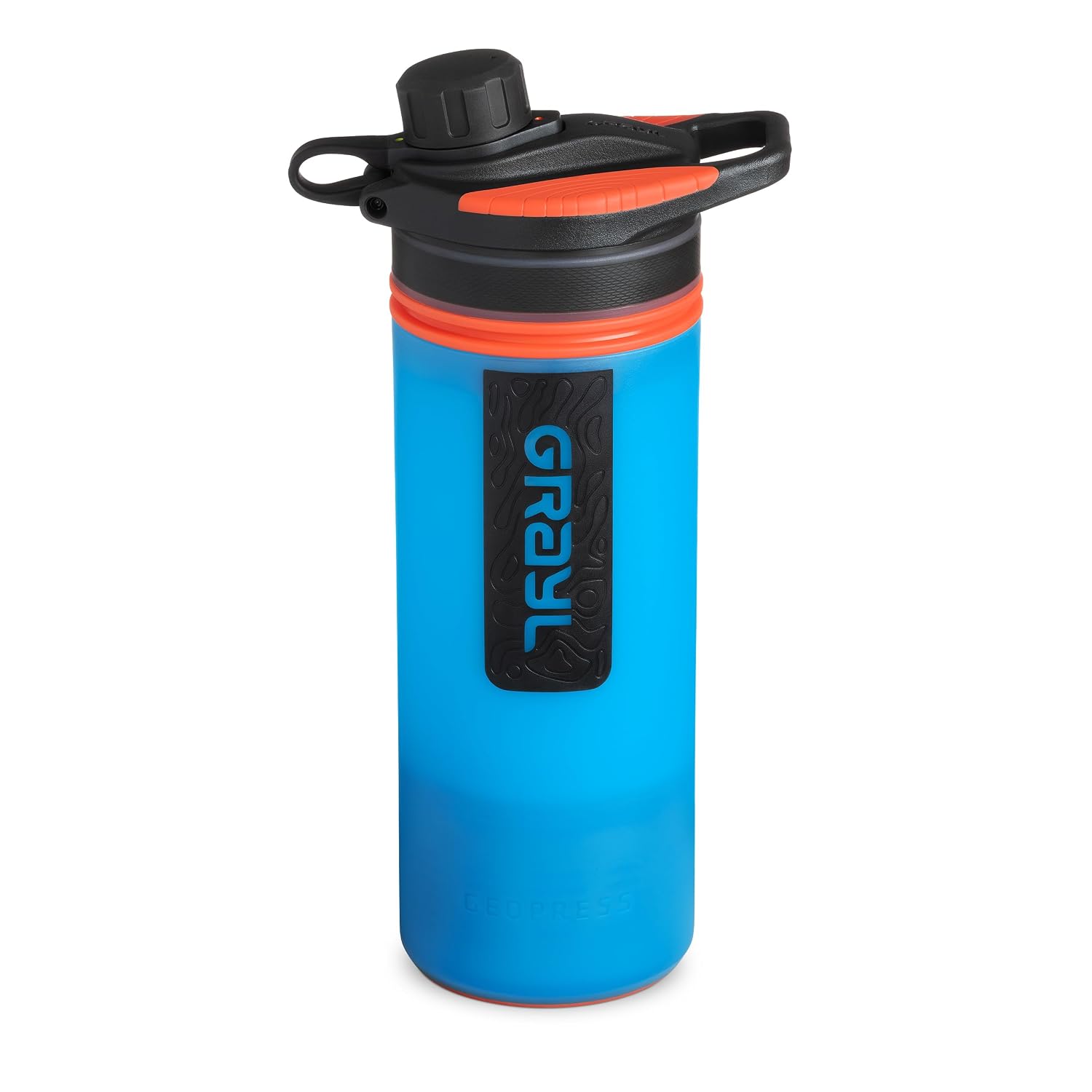 GRAYL GeoPress 24 oz Water Purifier Bottle, Bali Blue