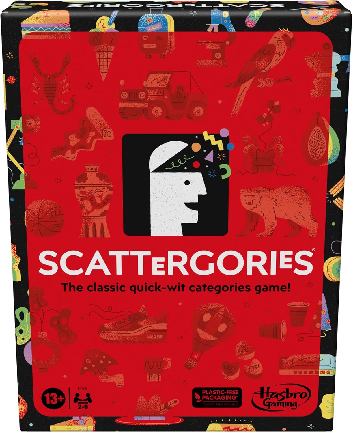Hasbro Gaming Scattergories Classic Game