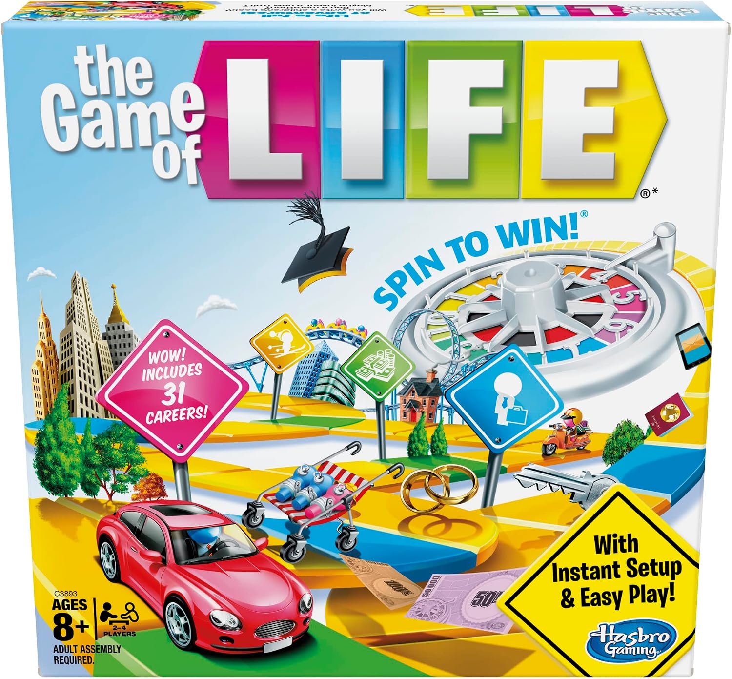 Hasbro The Game of Life Board Game