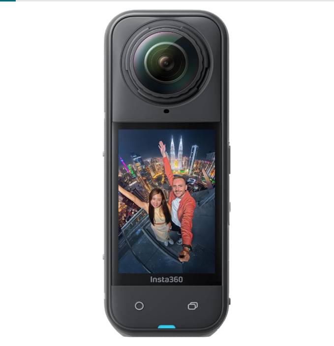 Insta360 X5 8K 360° Action Camera with Replaceable Lenses