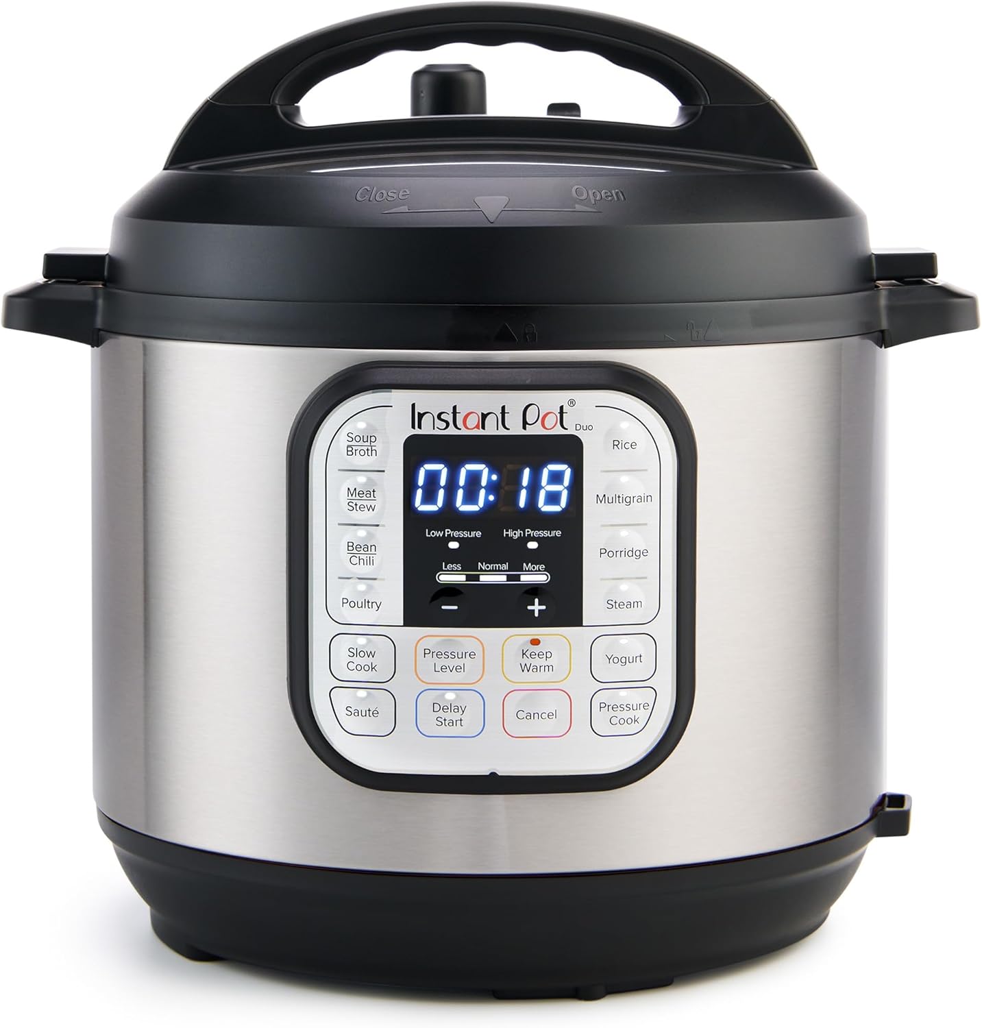 Instant Pot Duo 7-in-1 Electric Pressure Cooker, 6 Qt