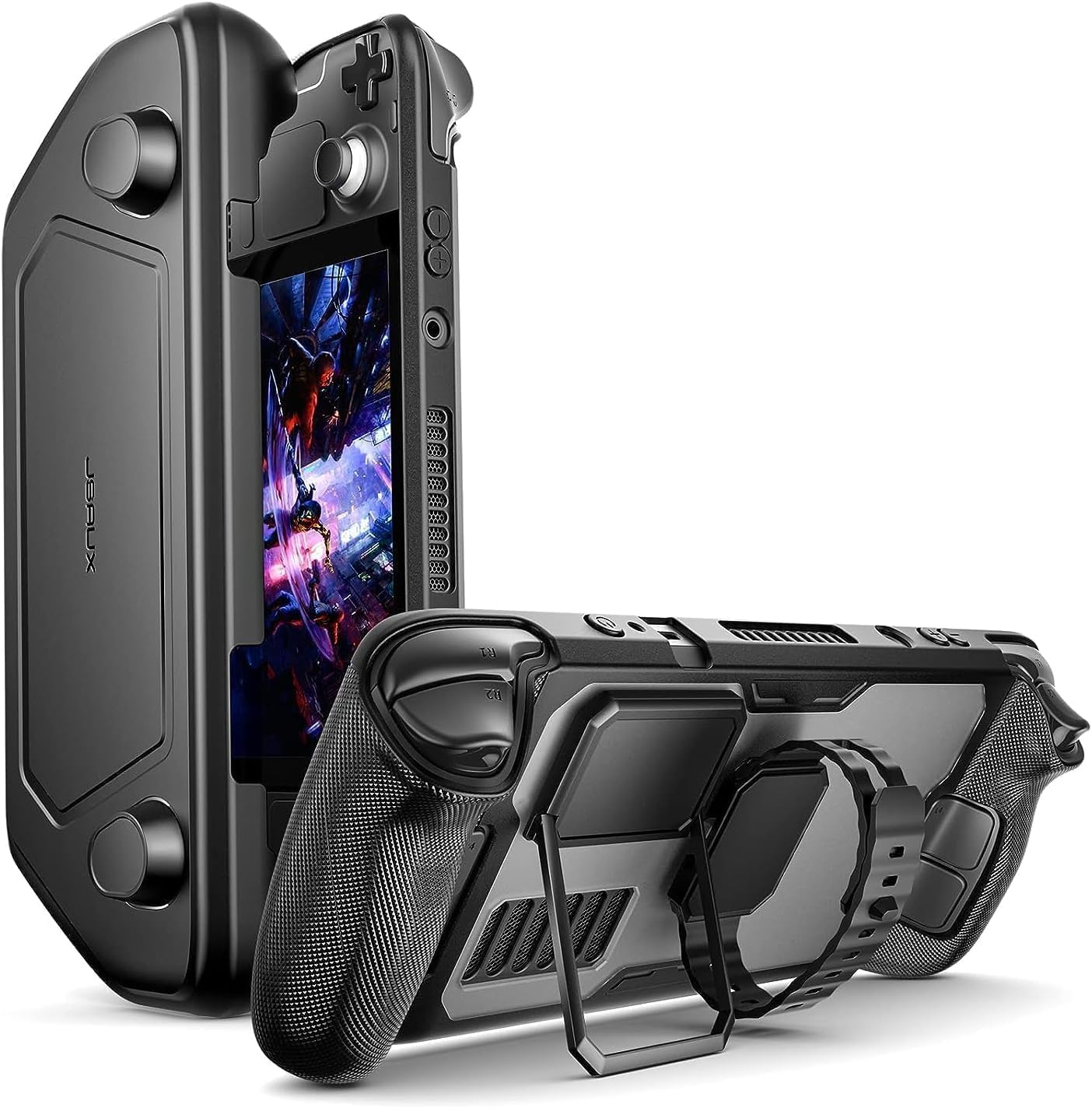 JSAUX ModCase for Steam Deck with Detachable Front Cover