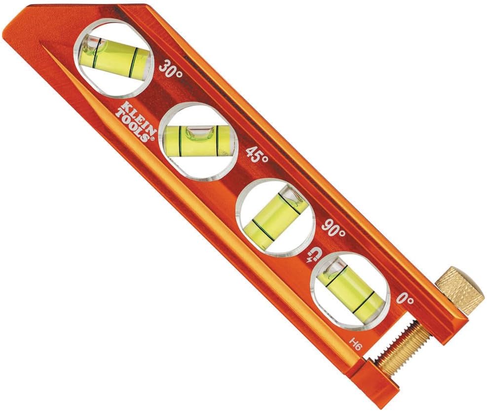 Klein Tools 935AB4V Magnetic Torpedo Level, 6 Inch