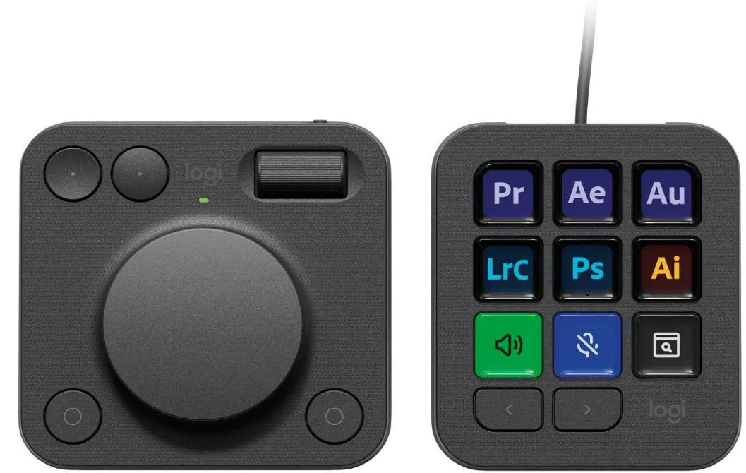 Logitech MX Creative Console, Graphite