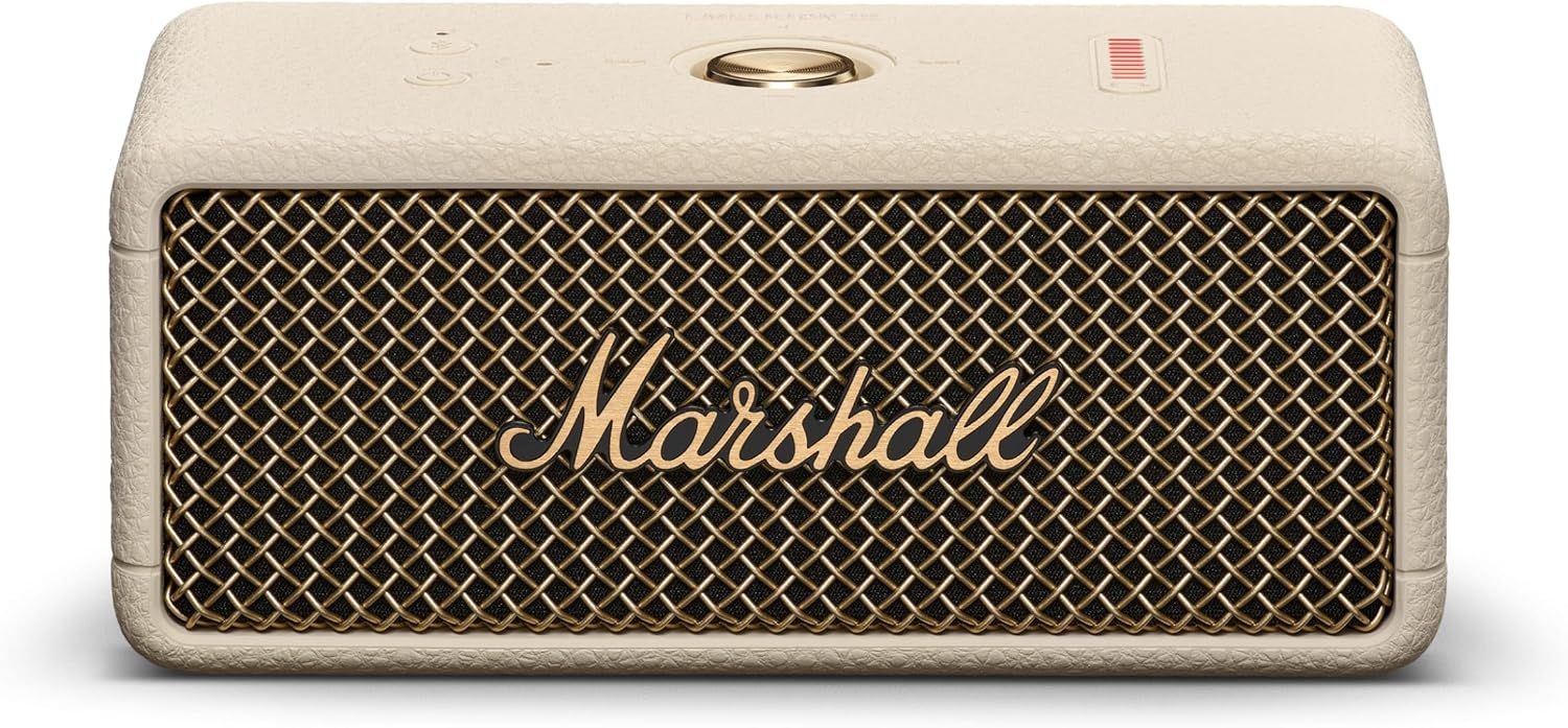 Marshall Emberton III Portable Speaker, Cream