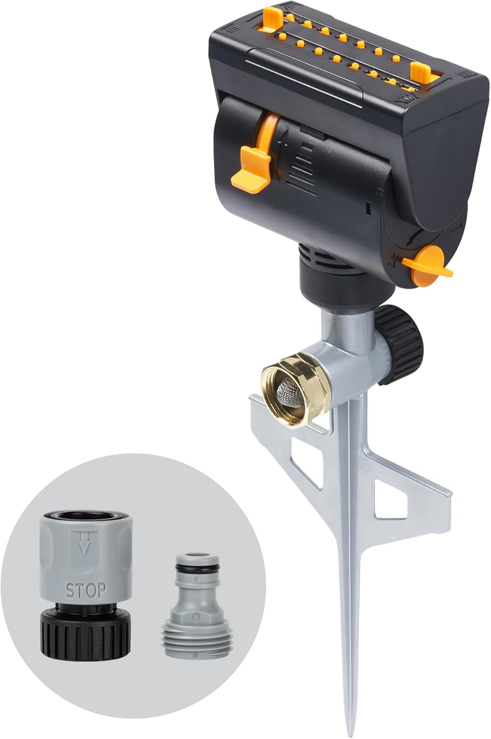 Melnor MiniMax Spike Sprinkler, 4,000 Sq Ft