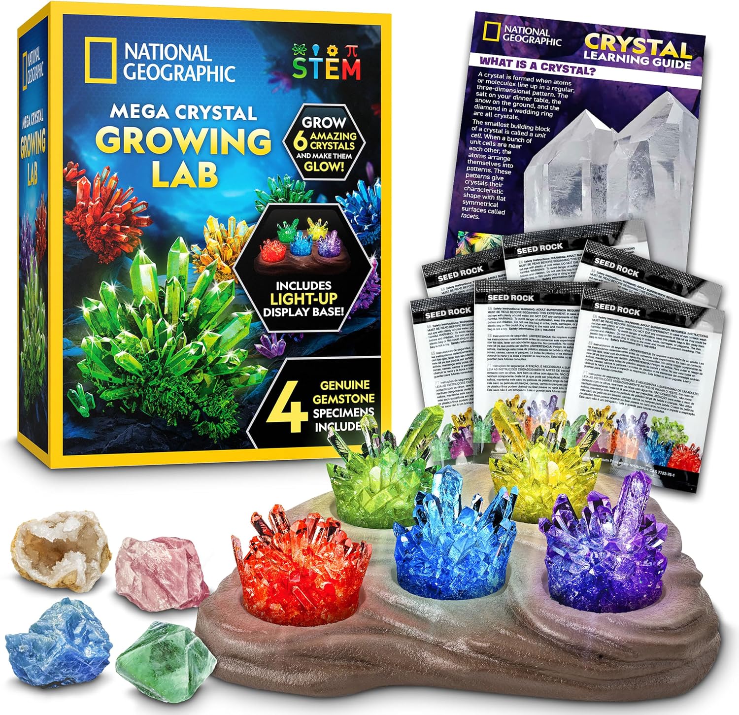 National Geographic Mega Crystal Growing Kit