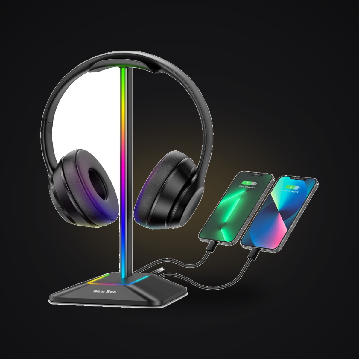 New Bee RGB Gaming Headset Stand