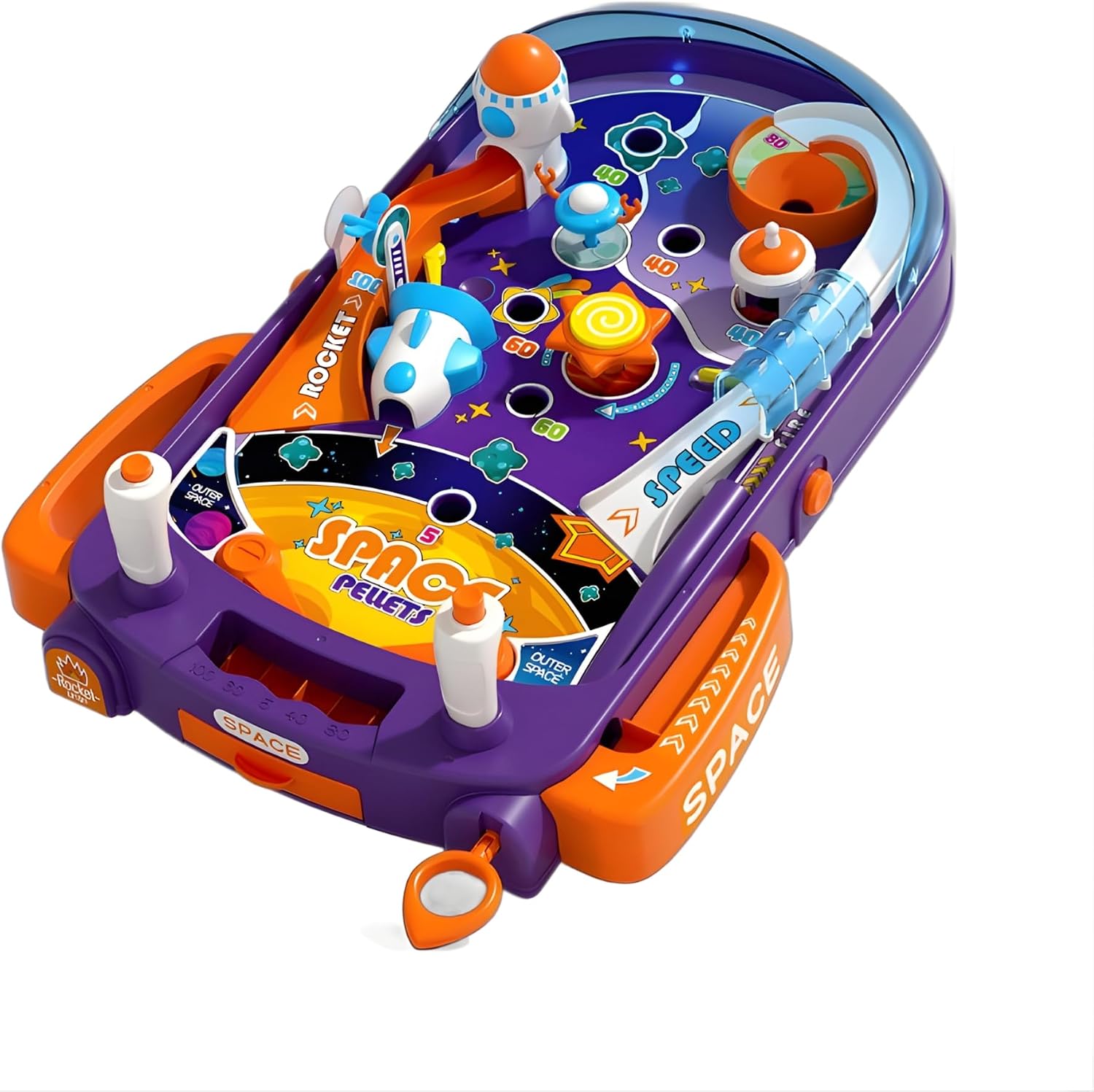 OLEOCA Tabletop Pinball Machine, Space