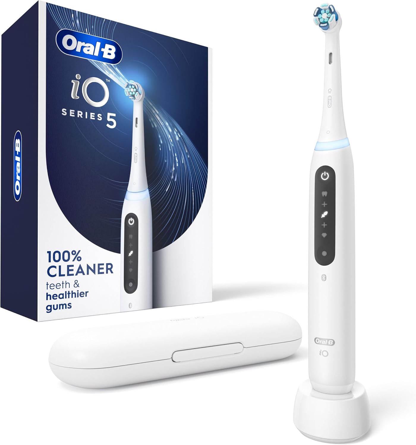 Oral-B iO Series 5 Rechargeable Electric Toothbrush, White