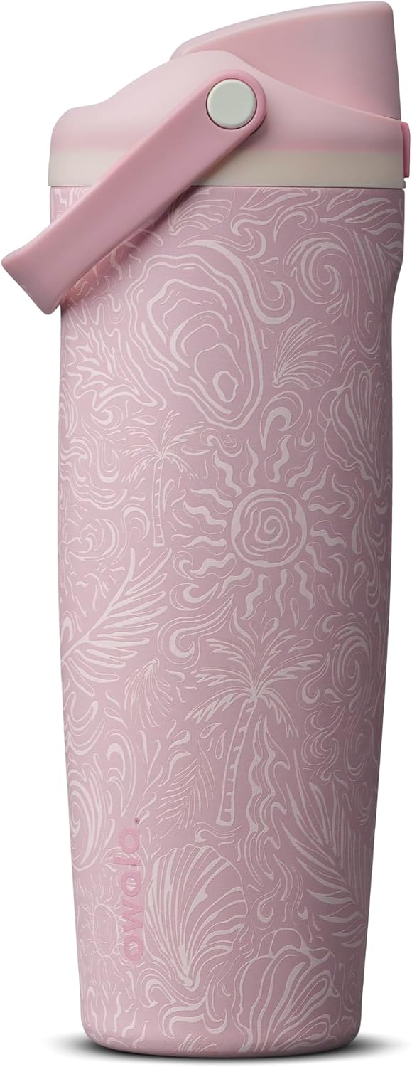 Owala FreeSip Sway Insulated Bottle, 30 oz, Coastal Bohemian