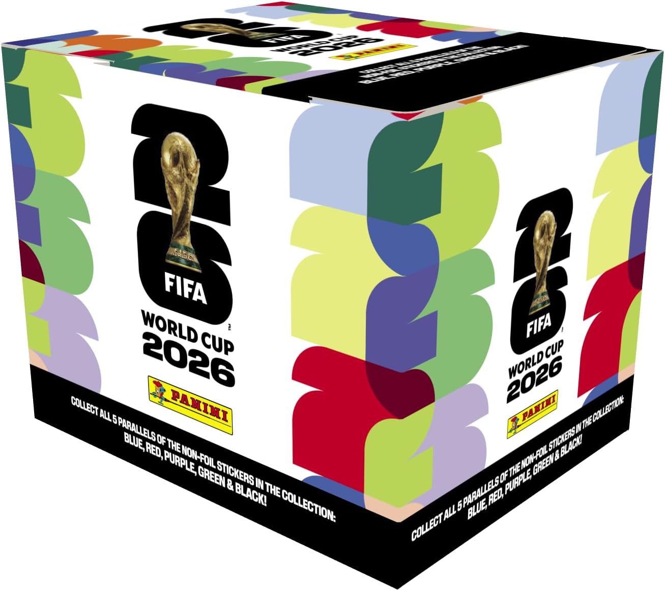 Panini 2026 FIFA World Cup Sticker Collection Box, 50 Packs