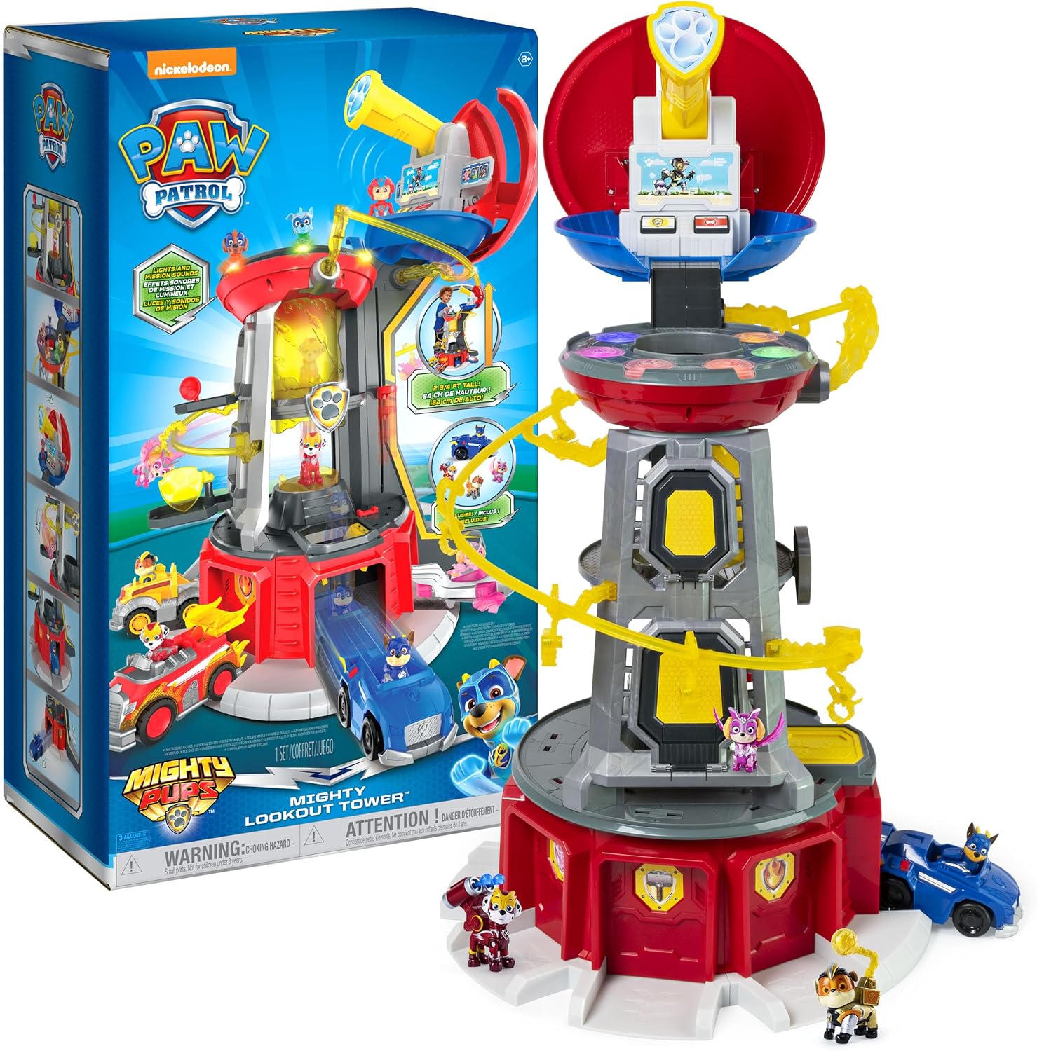 PAW Patrol Mighty Lookout Tower Playset