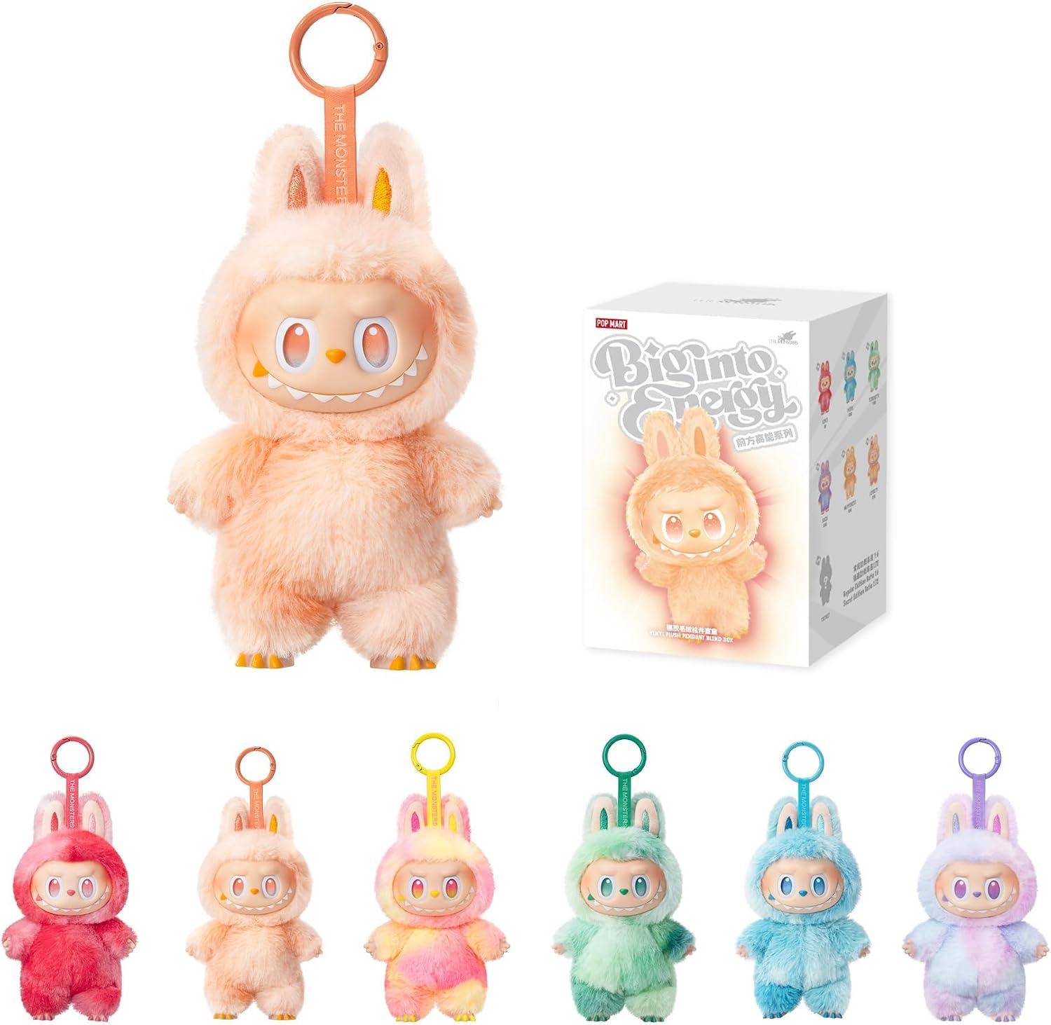 POP MART THE MONSTERS Labubu Big into Energy Vinyl Plush Blind Box
