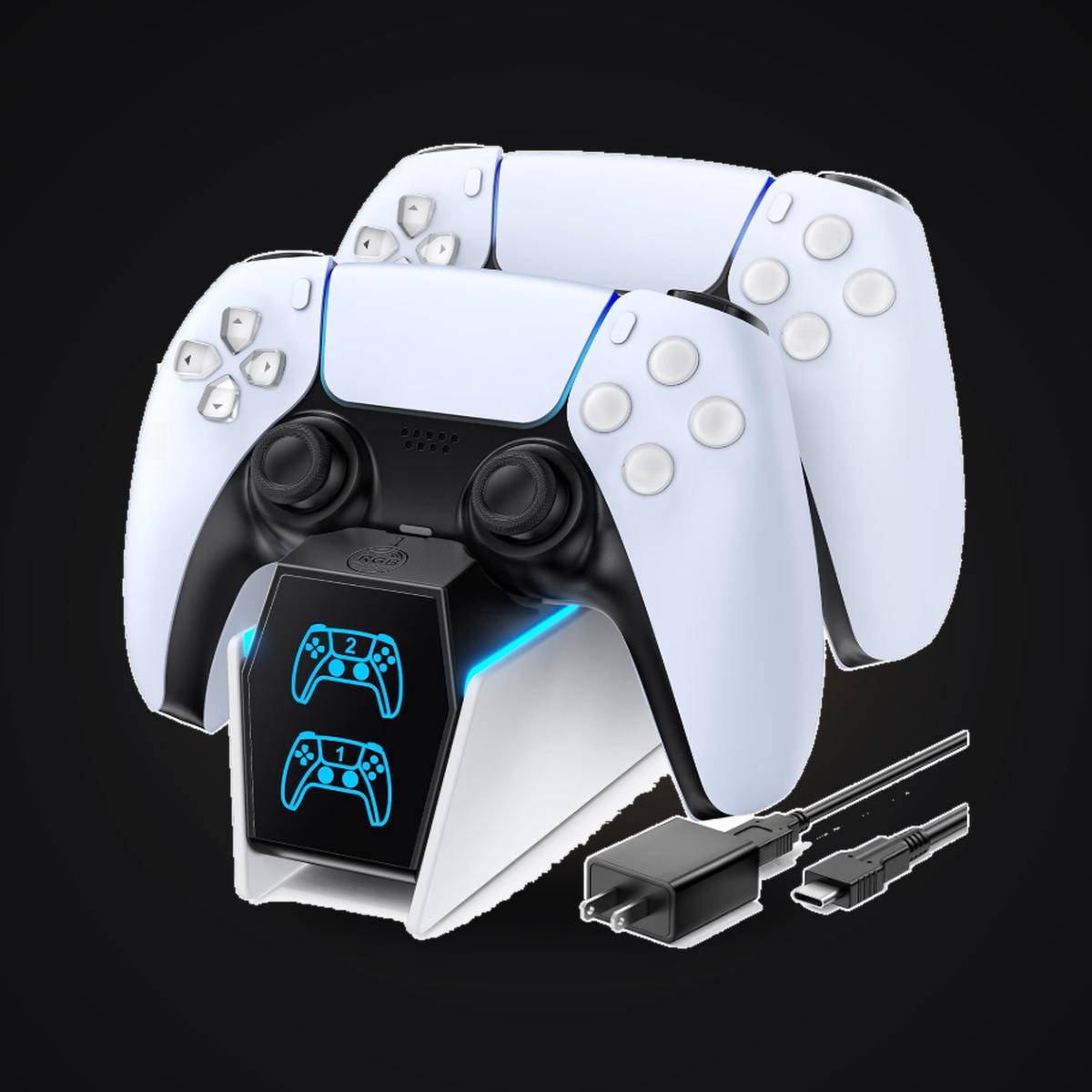 OIVO PS5 Controller Charging Dock
