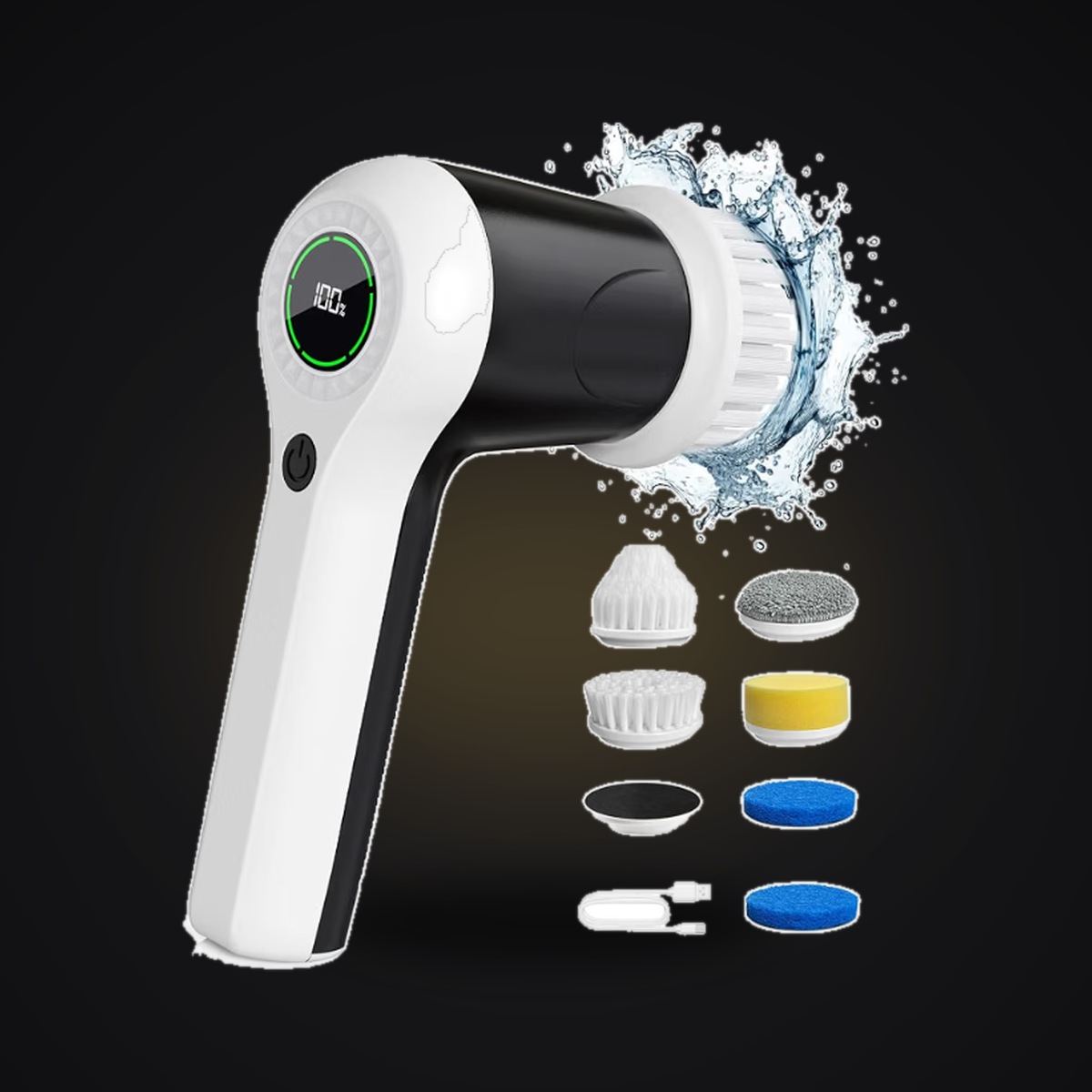 PUFTEM Electric Spin Scrubber