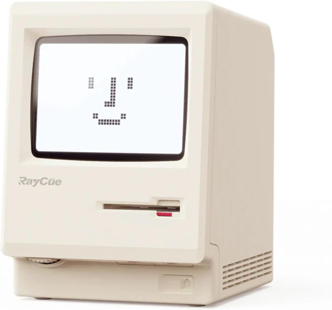 RayCue Maclock WB-8 Retro Pixel Alarm Clock