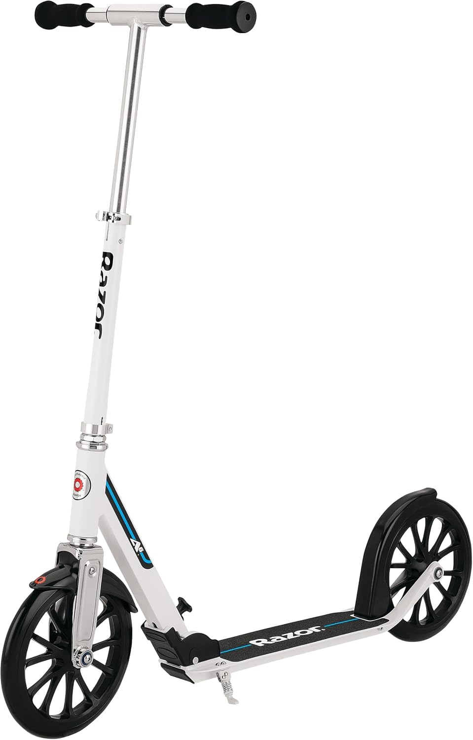 Razor A6 Kick Scooter, White