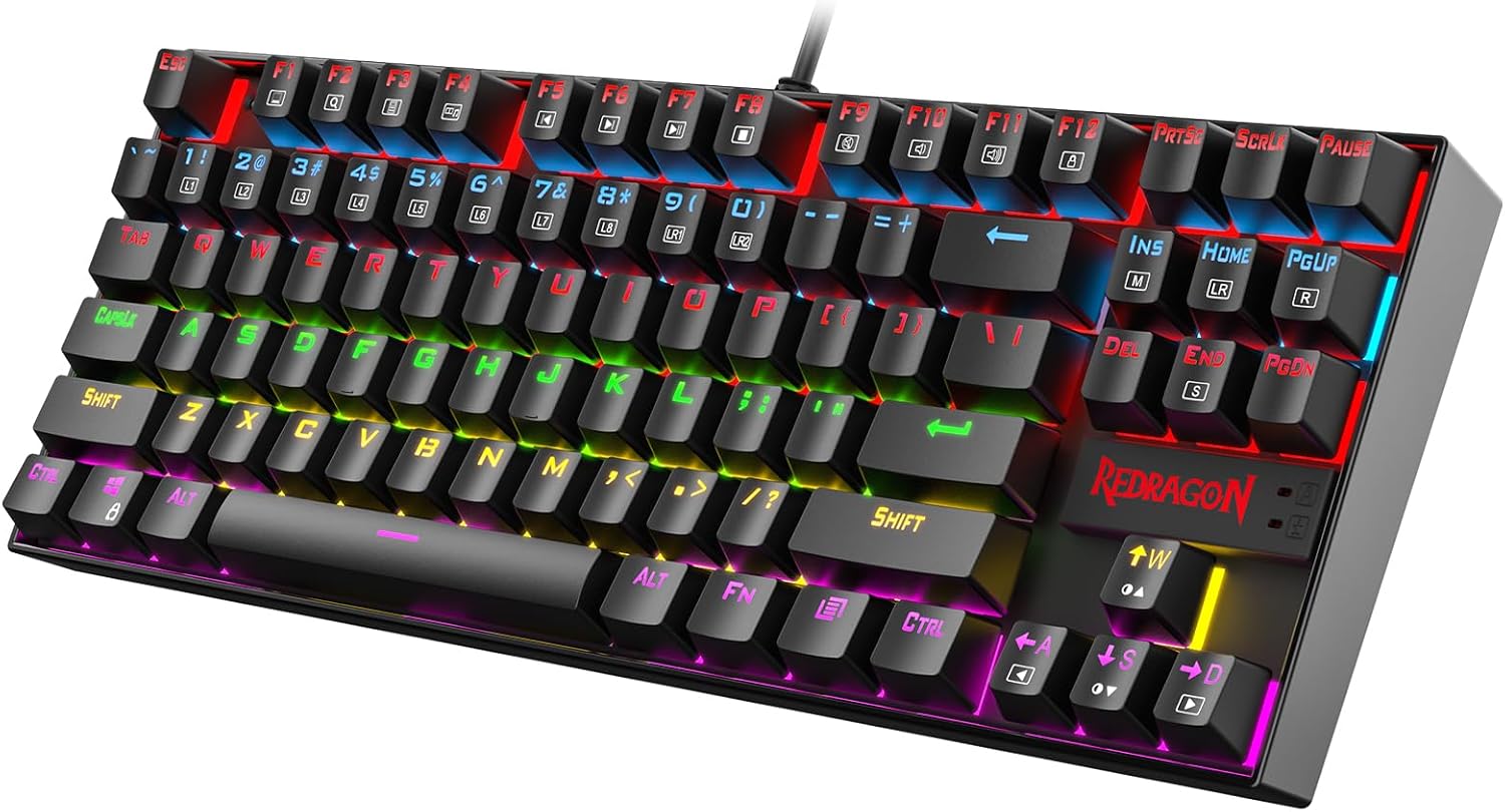Redragon K552 Kumara Tenkeyless Mechanical Gaming Keyboard