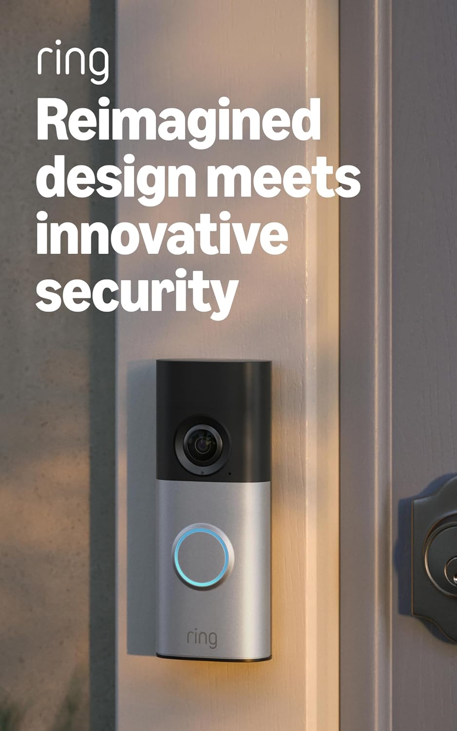 Ring Wired Doorbell 2K Plus (Newest Model)