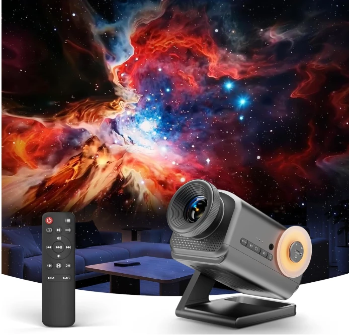 Rossetta 3D Galaxy Projector with Bluetooth Speaker, Remote & 60 Scenes