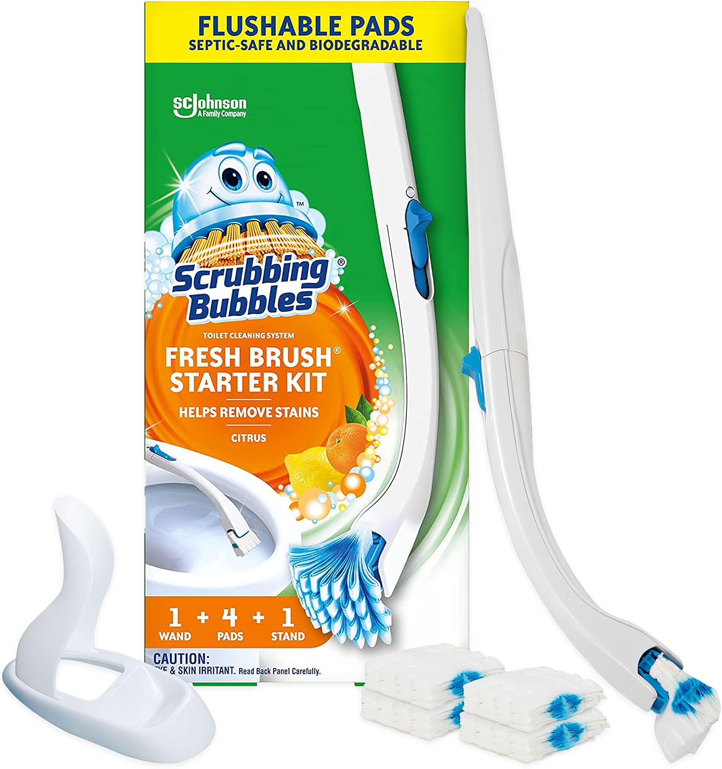 Scrubbing Bubbles Fresh Brush Toilet Cleaning Kit
