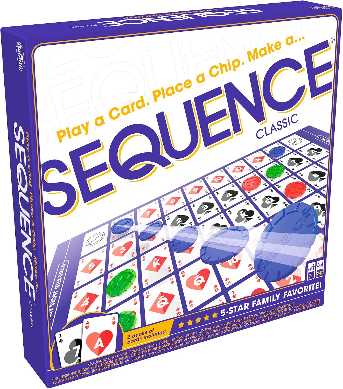 SEQUENCE Original Board Game by Jax