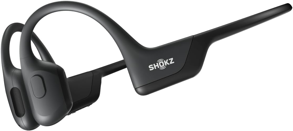 SHOKZ OpenRun Pro Bone Conduction Sport Headphones, Black