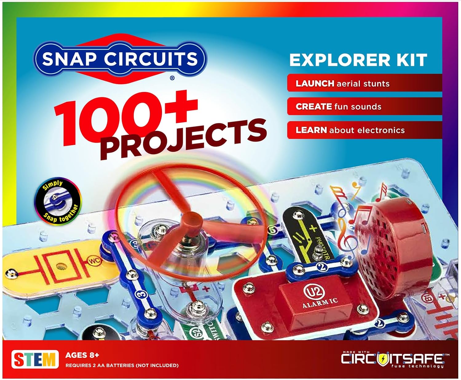 Snap Circuits Jr. SC-100 Electronics Kit