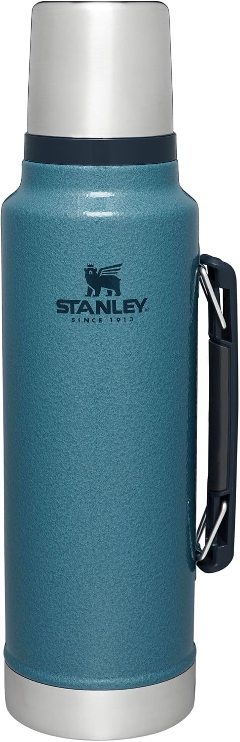 Stanley Classic Legendary Vacuum Bottle, 1.5 qt, Hammertone Lake