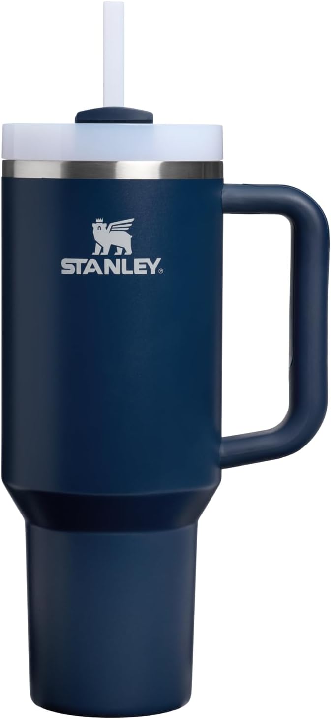 Stanley Quencher H2.0 FlowState Tumbler, 40 oz, Dark Navy
